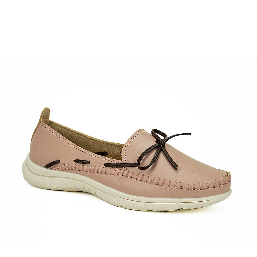 Mario D' Boro Women's Flat Lv 22318 Old Rose/Taupe