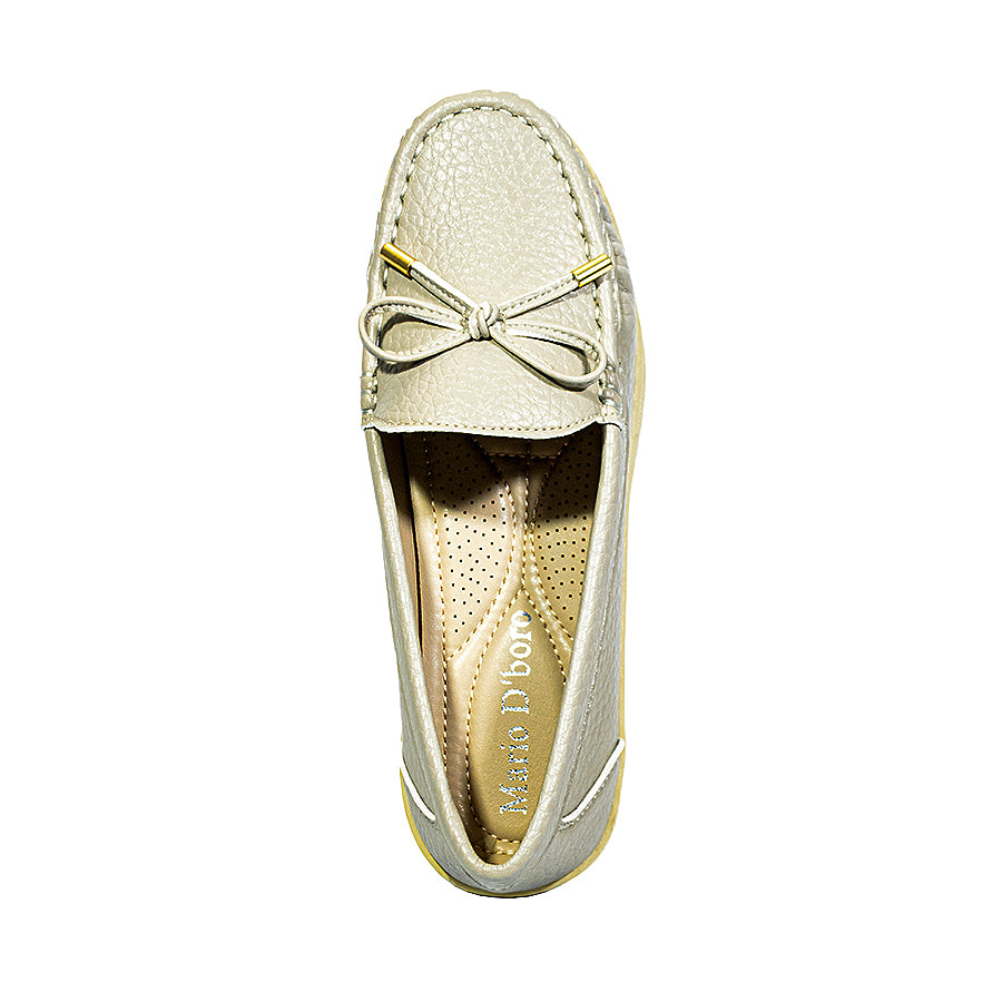 Mario D' Boro Women's Loafers LY 27810 Black/Taupe C65