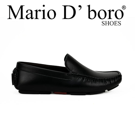 Mario D' Boro Men's Casual Shoes MV 039 Black/Navy Blue