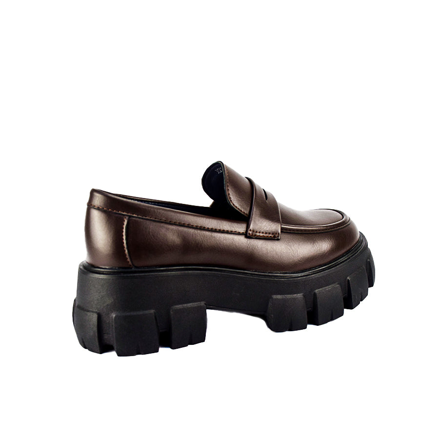 Mario D' Boro Men's Formal Slip On MX 24799 Black/Dark Brown C47