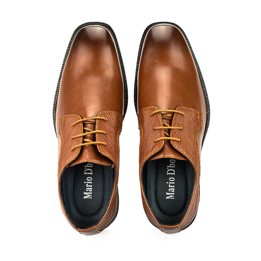 Mario D' Boro Men's Formal Shoes With Lace Mw 24066 Black/Dark Brown C32