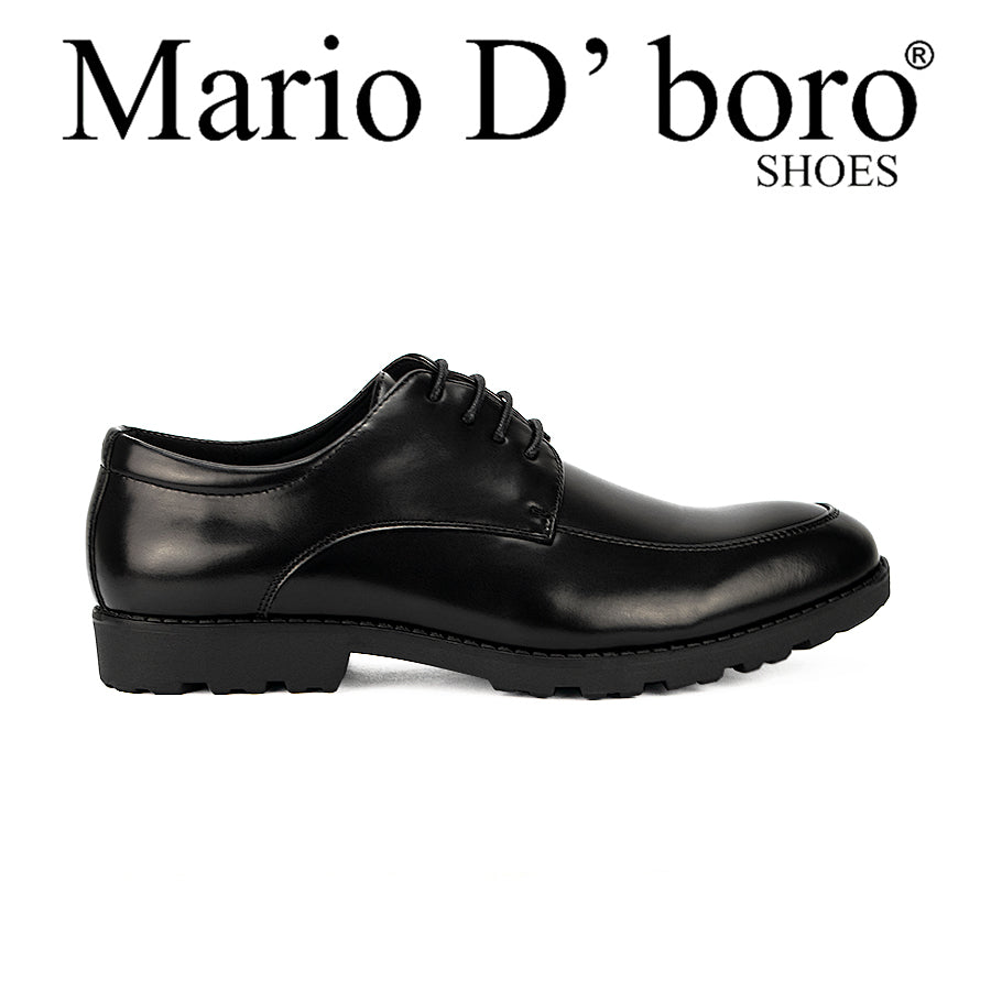 Mario D' Boro Men's Formal Shoes with Lace Mw 24083 Black