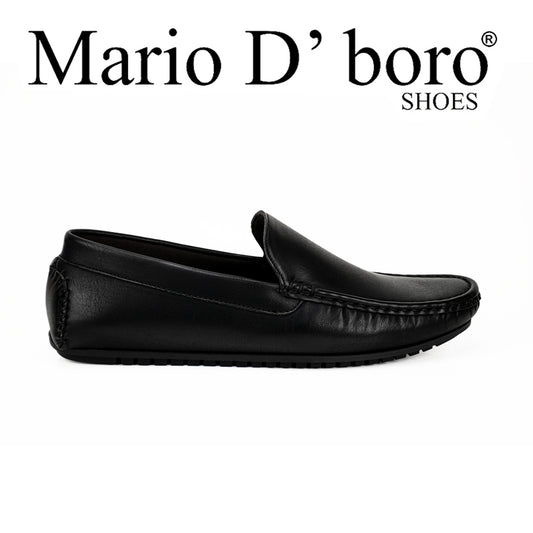Mario D' Boro Men's Casual Shoes Mv 22088 Black/Tan
