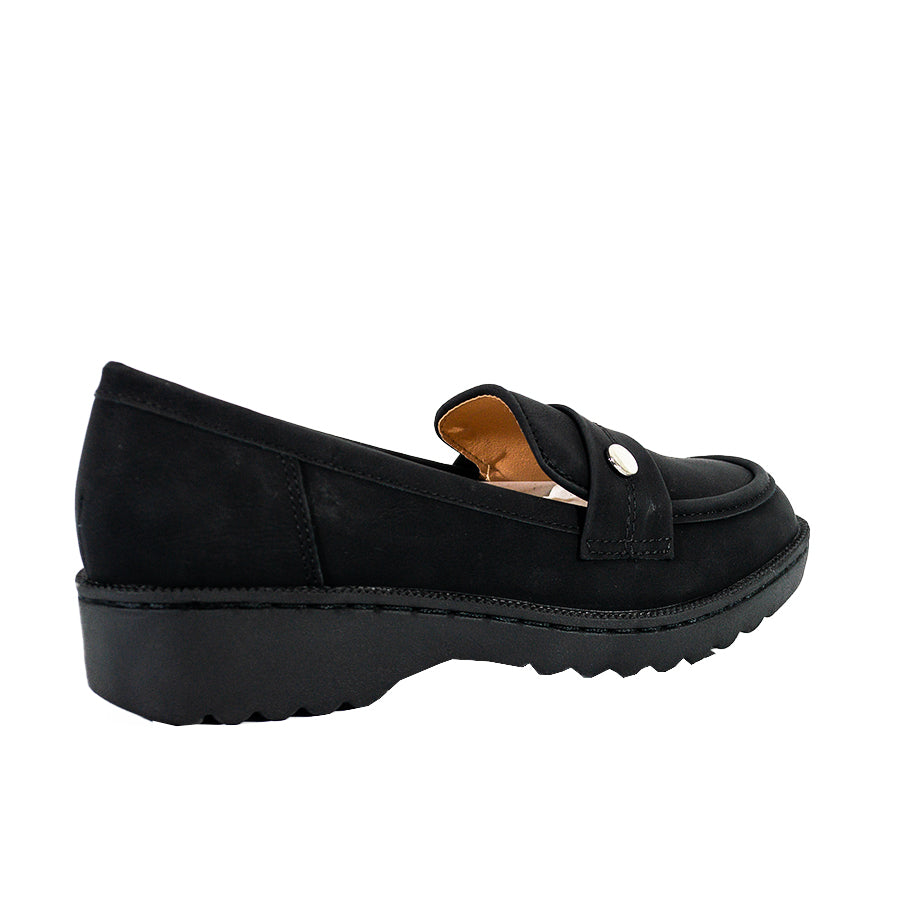 Mario D' Boro Women's SSHS Flats LX 27681 Black C58