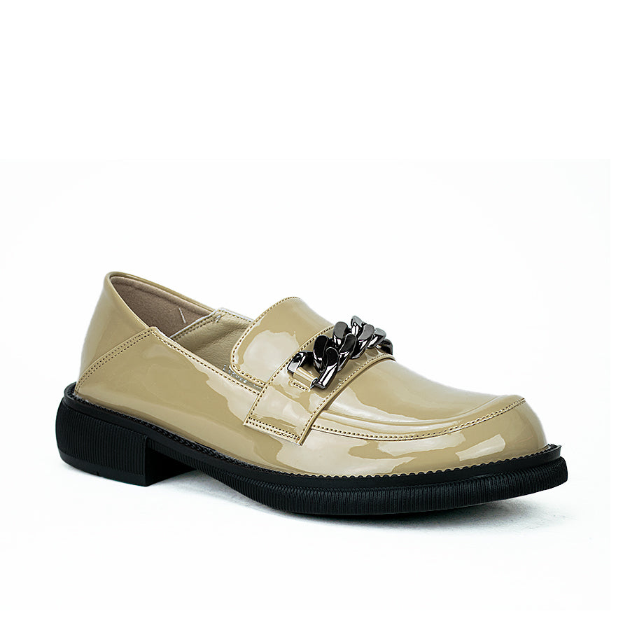 Mario D' Boro Women's Korean Flat Shoes Lv A600-19a Black/Beige