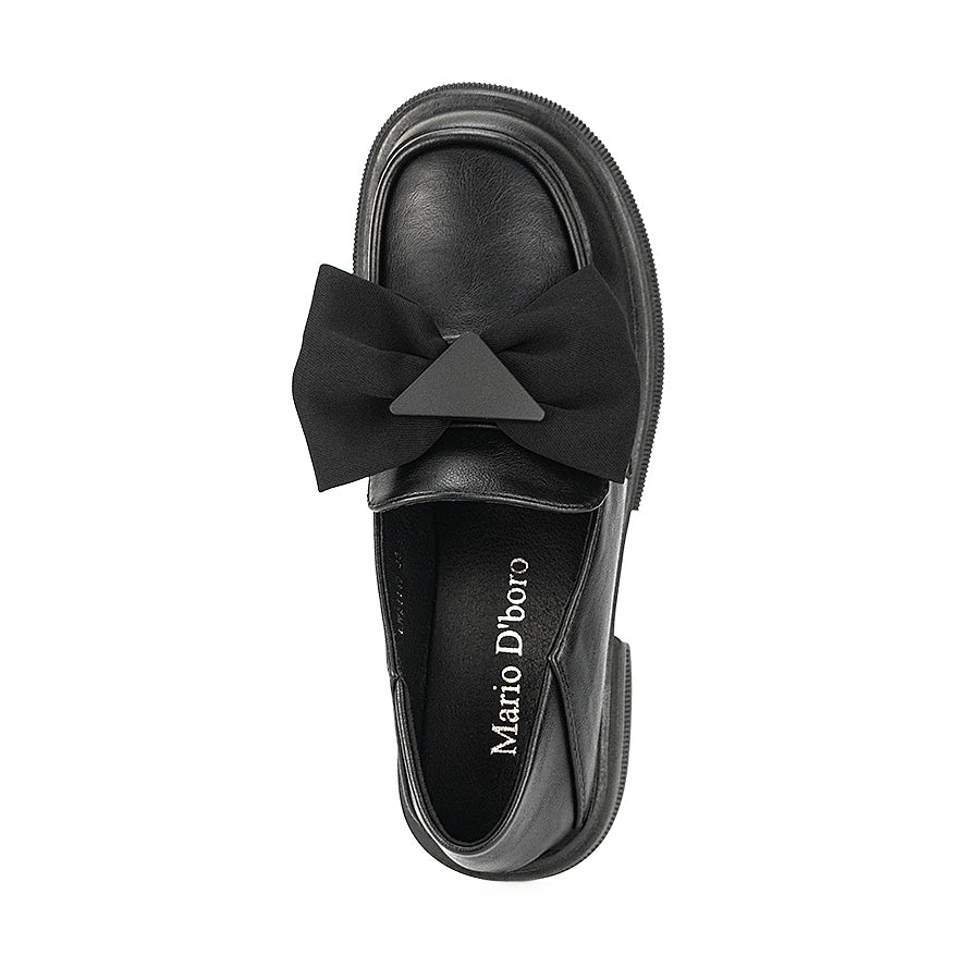Mario D' Boro Women's Korean Flat Shoes Lw 24149 Black C31