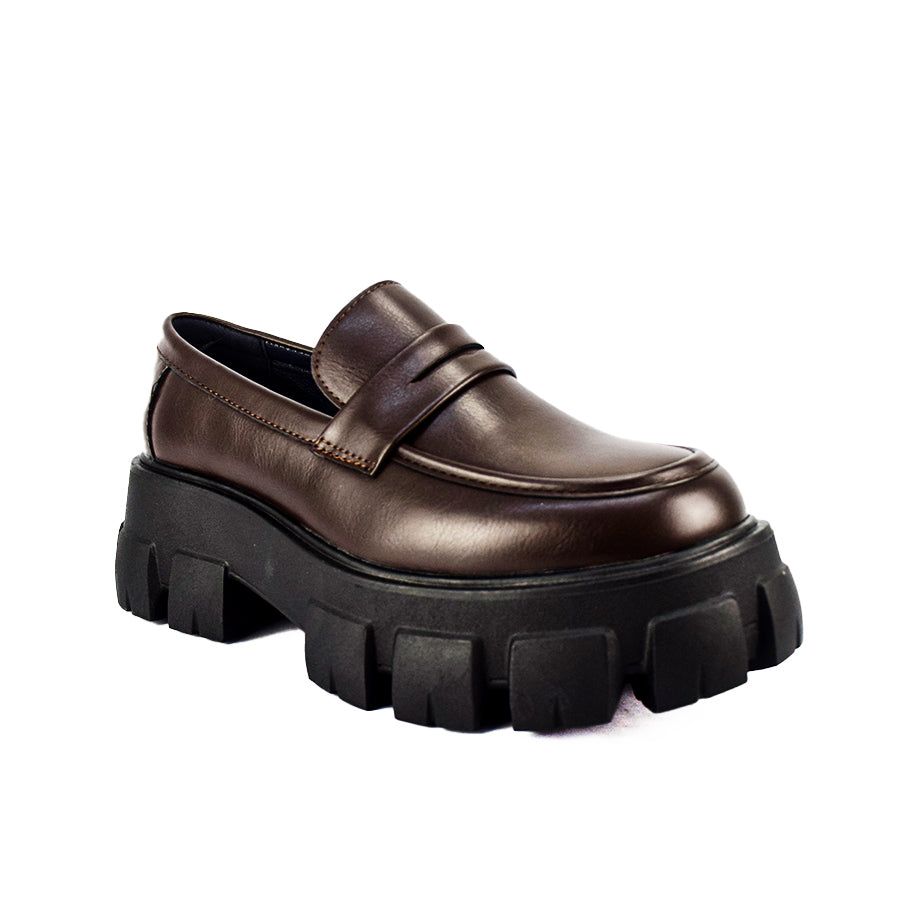 Mario D' Boro Men's Formal Slip On MX 24799 Black/Dark Brown C47