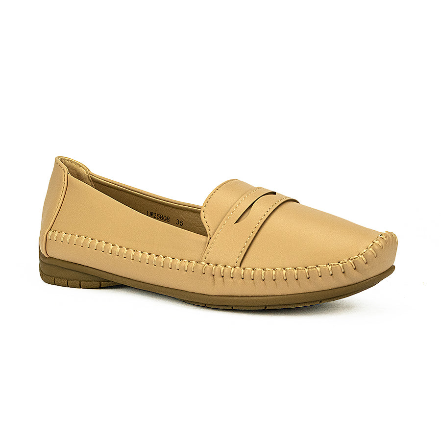 Mario D'Boro Women's Ballet Flats Lw 25808 Black/Dark Beige C44