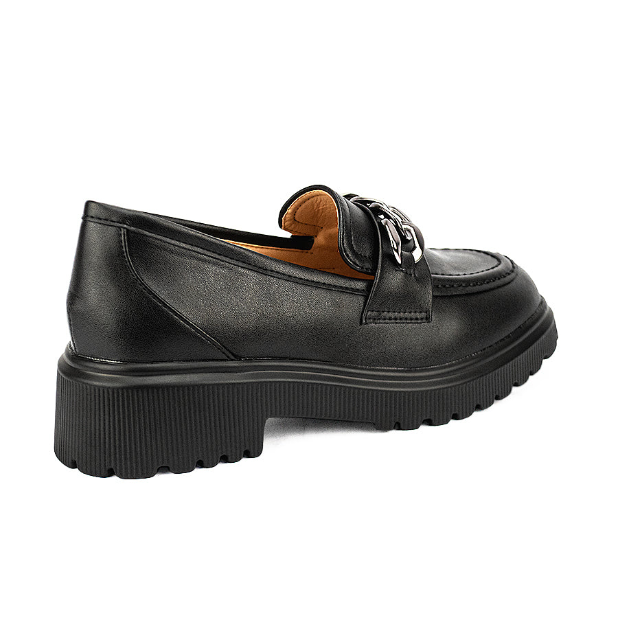 Mario D' Boro Women's Korean Flat Shoes Lv 22314 Black C40-C44