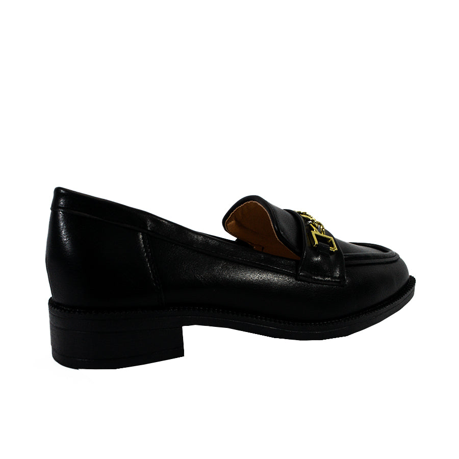 Mario D' Boro Women's Loafers LX 27656 Black C61