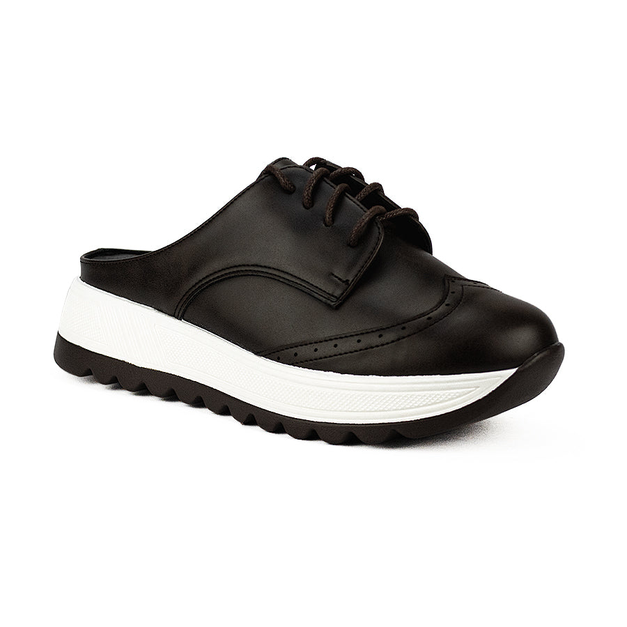 Mario D' Boro Women Oxford Lw 26024 Dark Brown C46