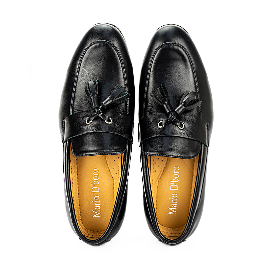 Mario D' Boro Men's Formal Slip On Mw 22564 Black