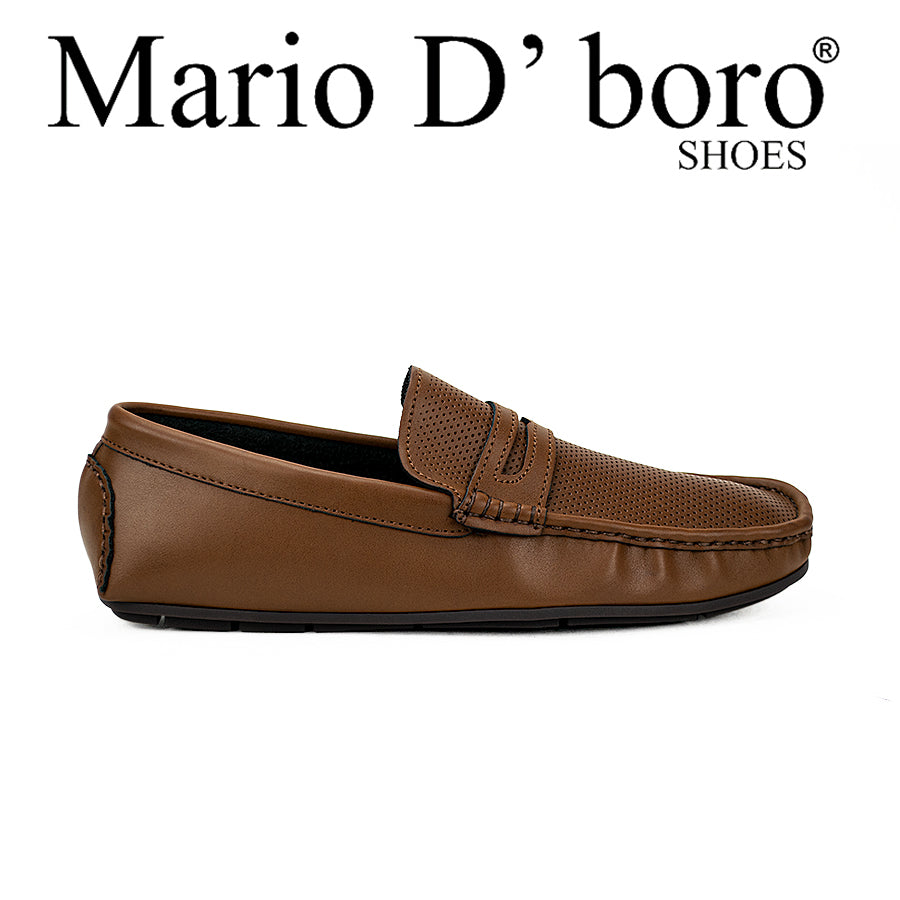 Mario D' Boro Men's Casual Shoes Mv 22324 Black/Brown