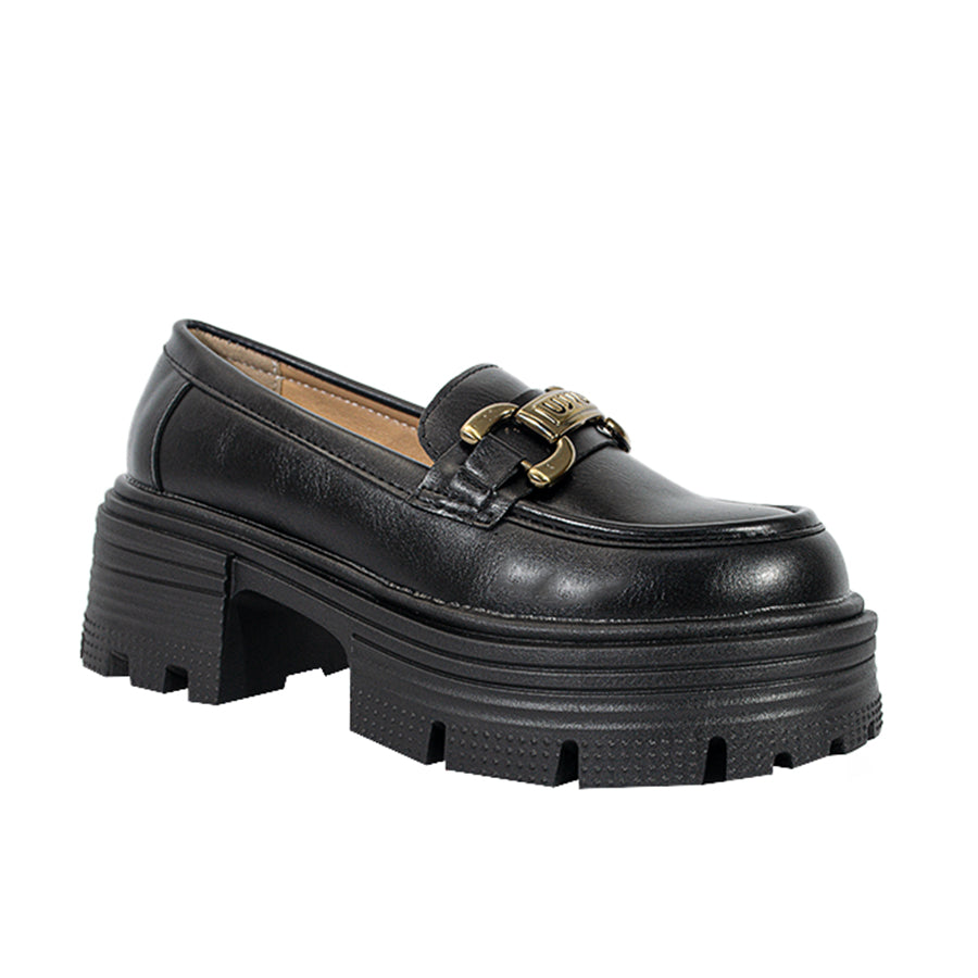 Mario D' Boro Women's Korean Flats LX 27133 Black C55 C59