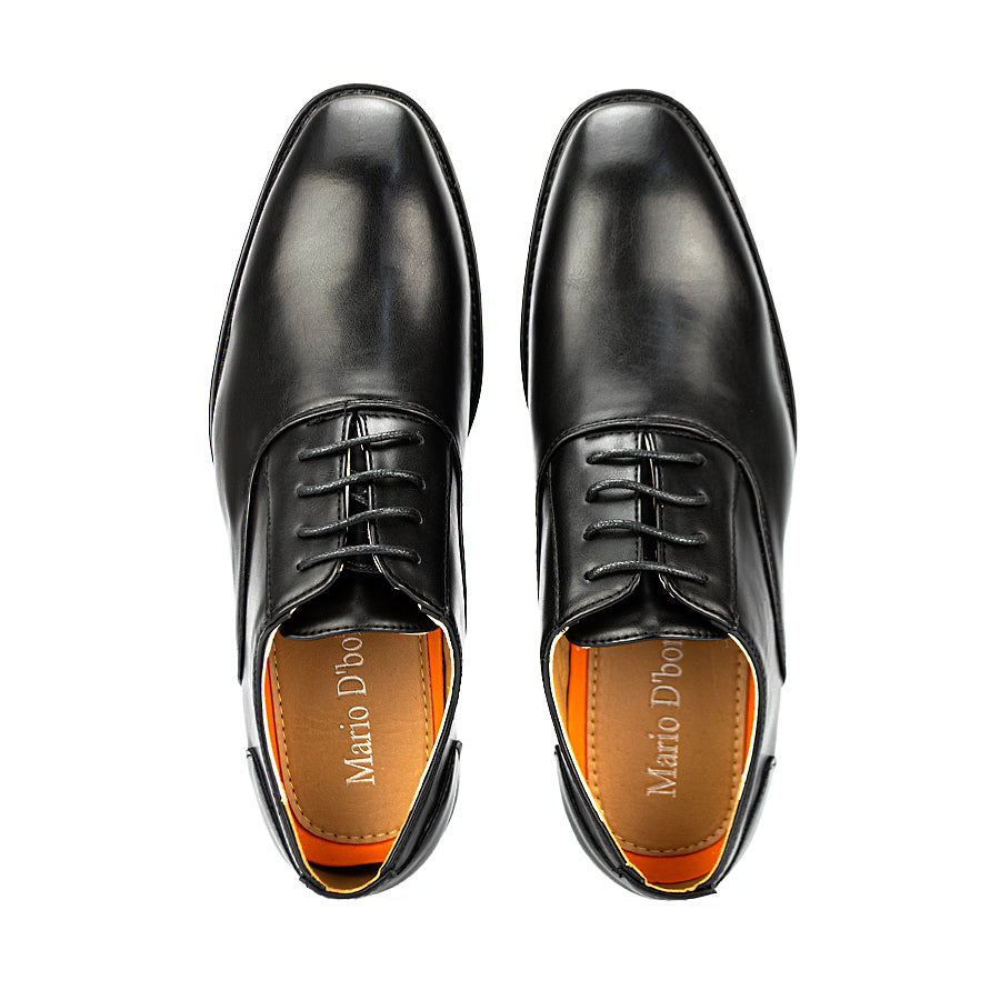 Mario D' Boro Men's Formal Shoes Oxford Mw 23089 Black/Dark Brown