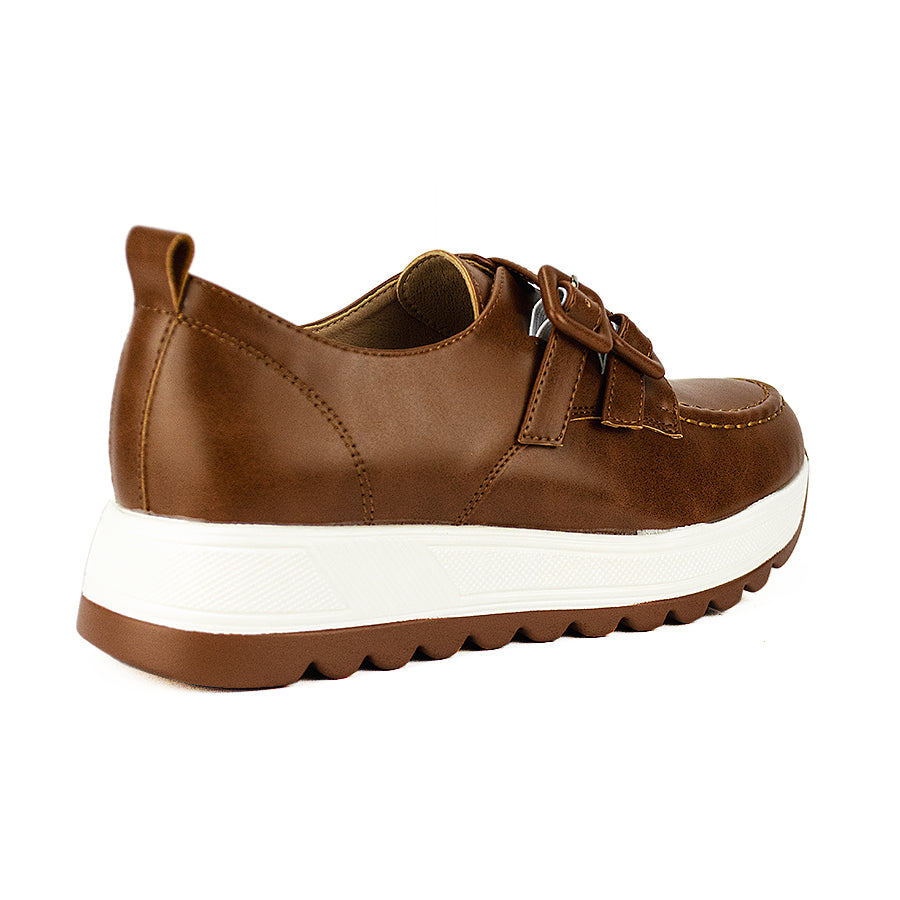 Mario D' Boro Women's Oxford Lw 26480 Black/Tan C46