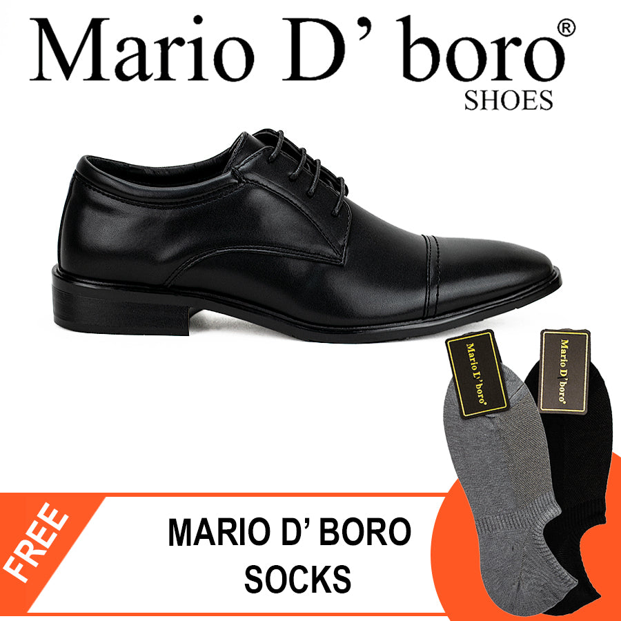 Mario D' Boro Men's Formal Shoes Mv 22260 Black/Brown