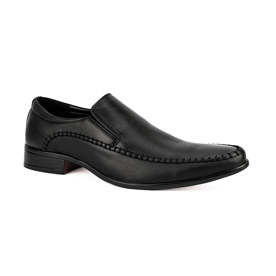 Mario D' Boro Men's Formal Slip On Mw 23868 Black/Dark Brown C30