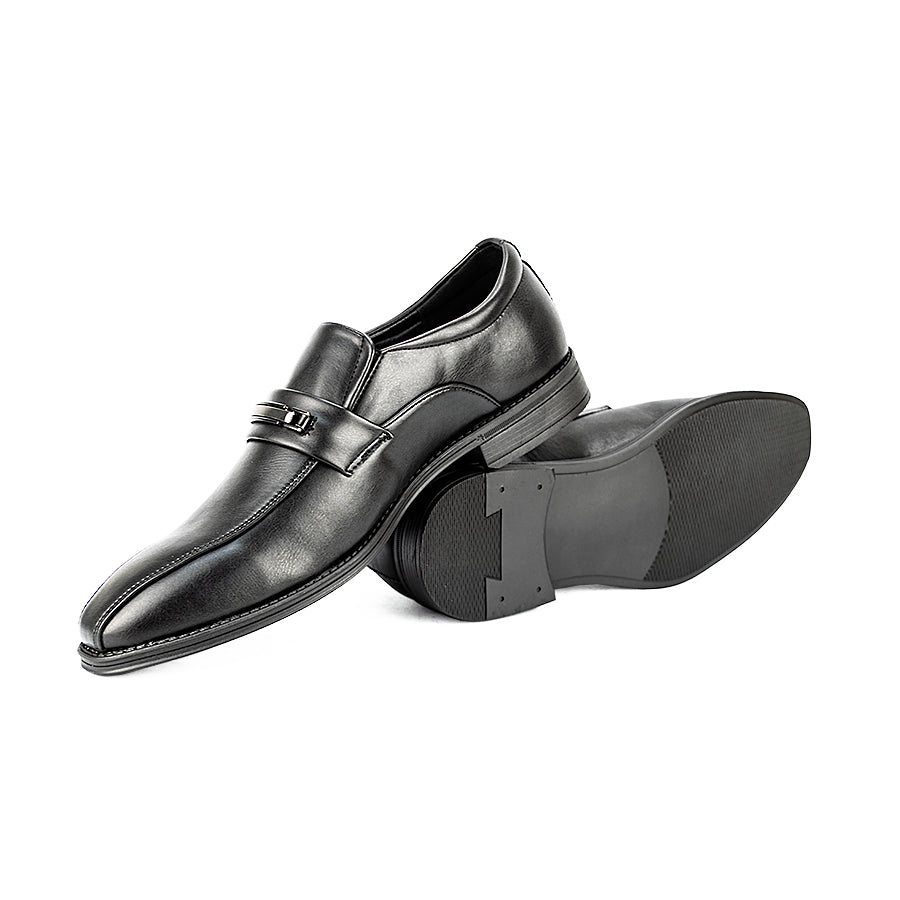 Mario D' Boro Men's Formal Shoes Slip On Mw 22957 Black C30