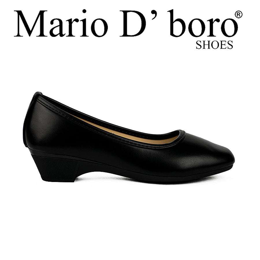 Mario D' Boro Women's Flat Shoes Lv 22173 Black