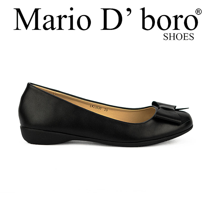 Mario D' Boro Women's Sshs Flat Lw 23830 Black C37
