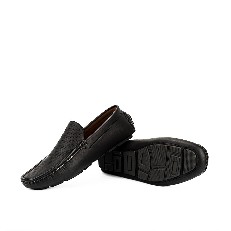 Mario D' Boro Men's Casual Loafers Shoes Mw 22534 Black