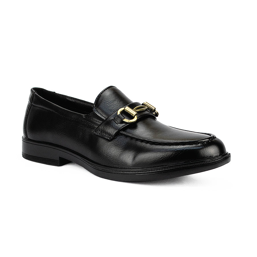 Mario D' Boro Men's Formal Slip On Mw 24312 Black/Dark Brown C45