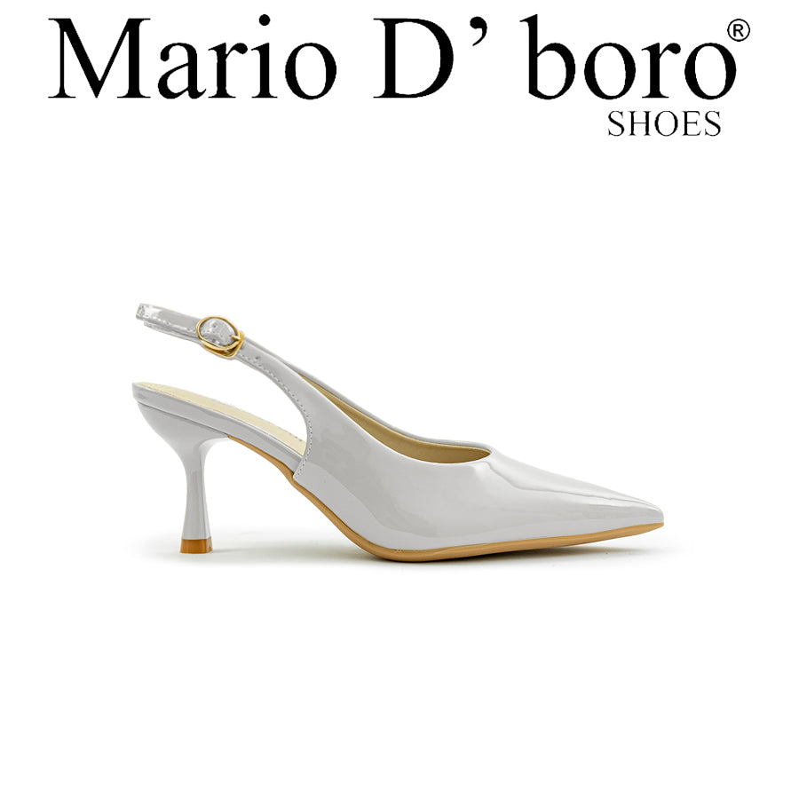 Mario D' boro Women's Heeled Sandals LY 27416 - Black / Light Gray / Taupe C80