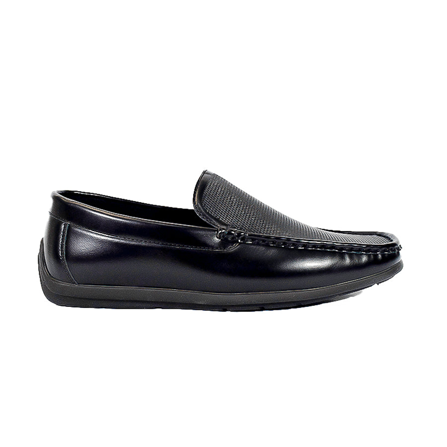 Mario D' Boro Men's Caual Loafers MX 23758 Black C55