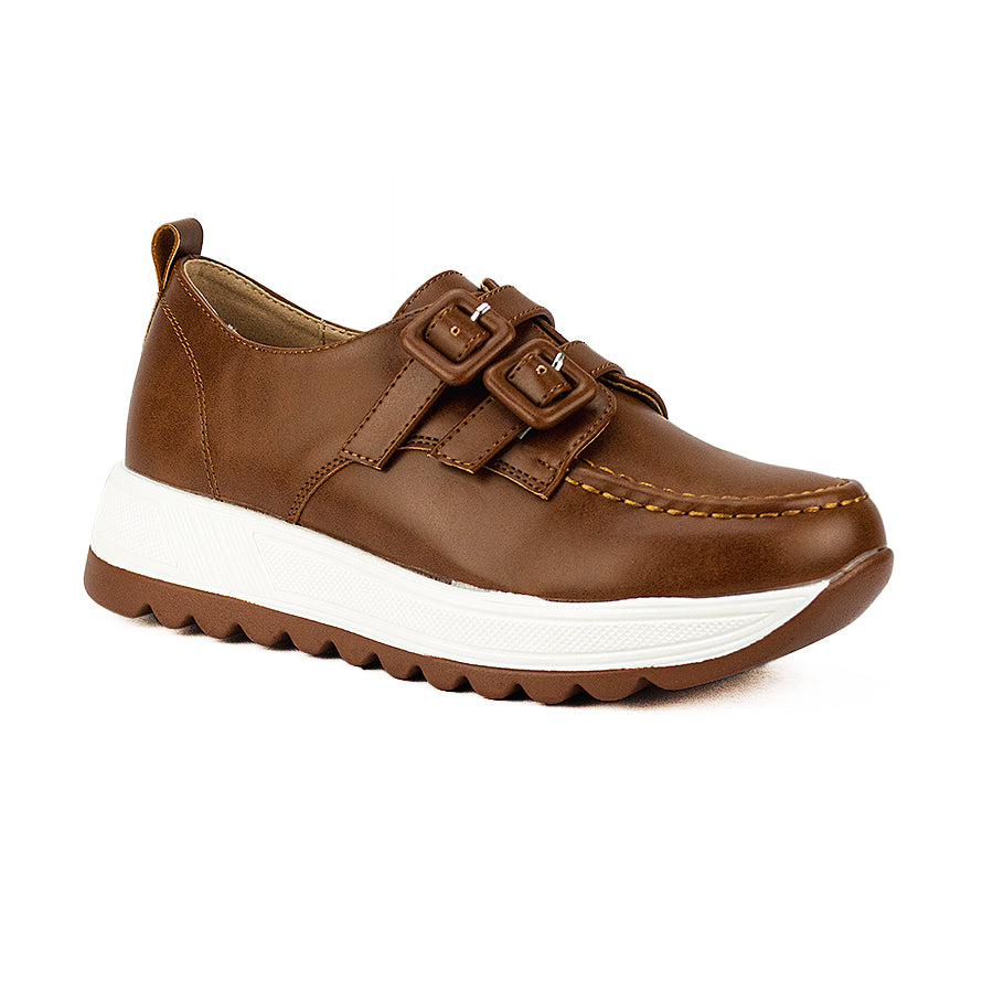 Mario D' Boro Women's Oxford Lw 26480 Black/Tan C46