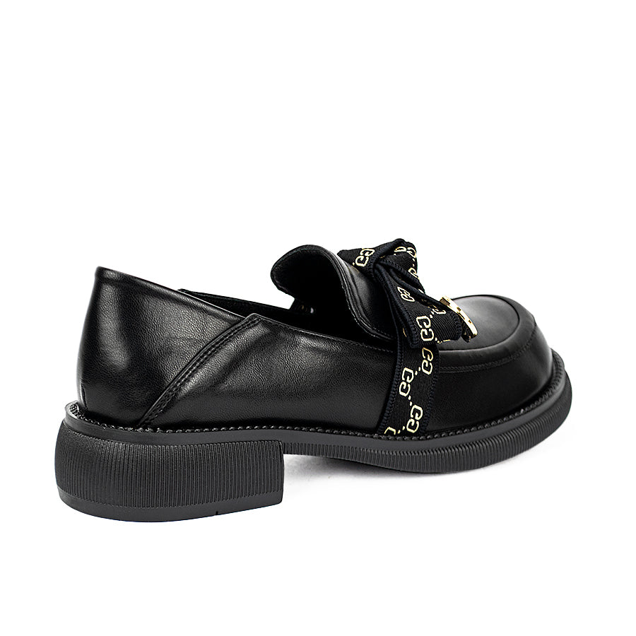 Mario D' Boro Women's Korean Flat Shoes Lw 23346 Black