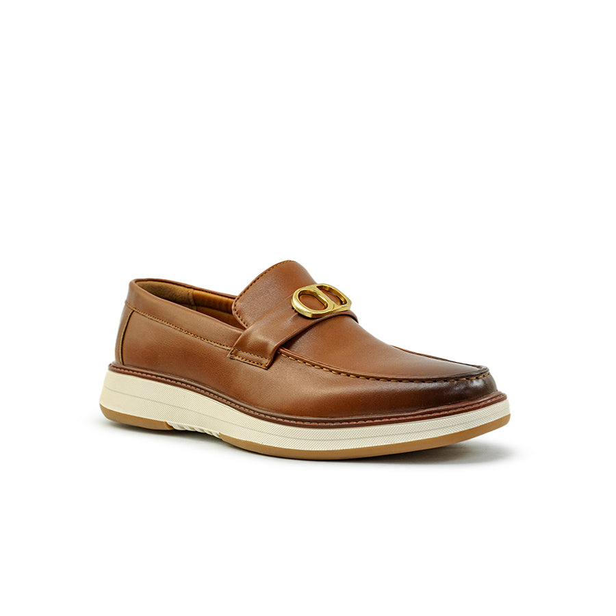 Mario D' Boro Men's Casual Loafers MY 26151 - Black / Brown C88