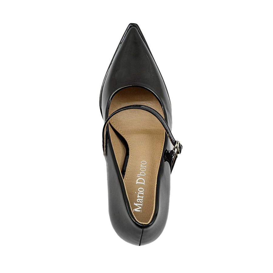 Mario D' Boro Women's Office Pumps LY 29345 - Beige / Black C83