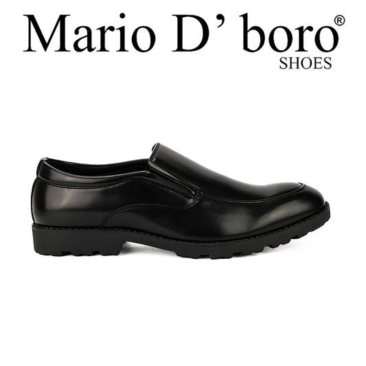 Mario D' Boro Men's Formal Slip On Mw 24080 Black C32