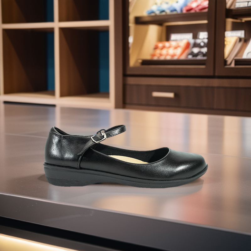 Mario D' Boro Women's SSHS Flats LX 26757 Black C54