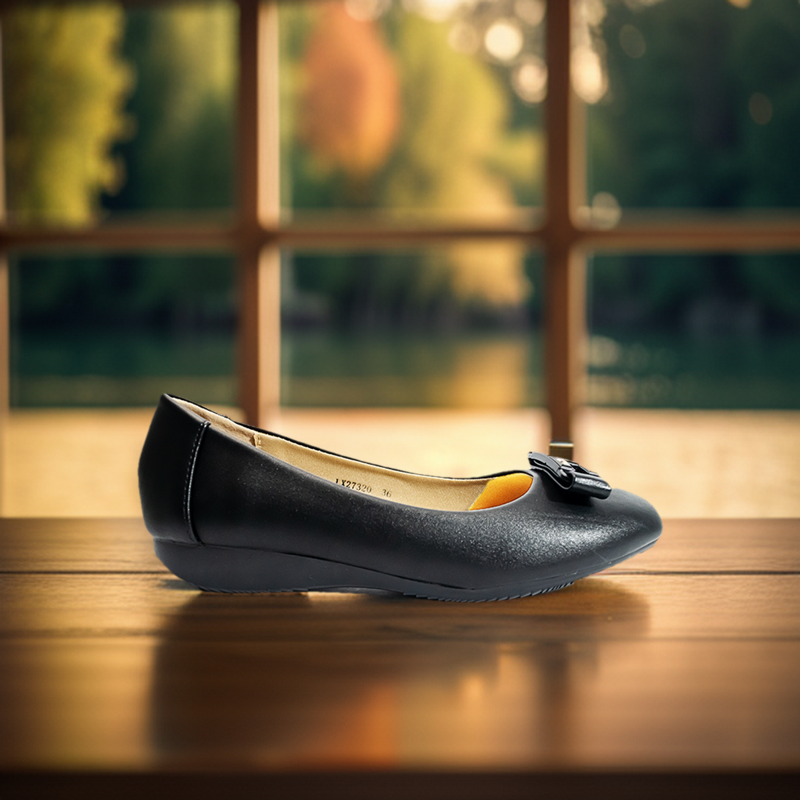 Mario D' Boro Women's SSHS Flats LX 27320 Black C54