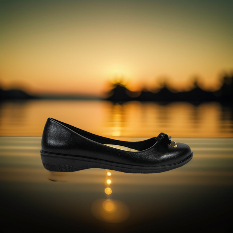 Mario D' Boro Women's SSHS Flats LX 26717 Black C54