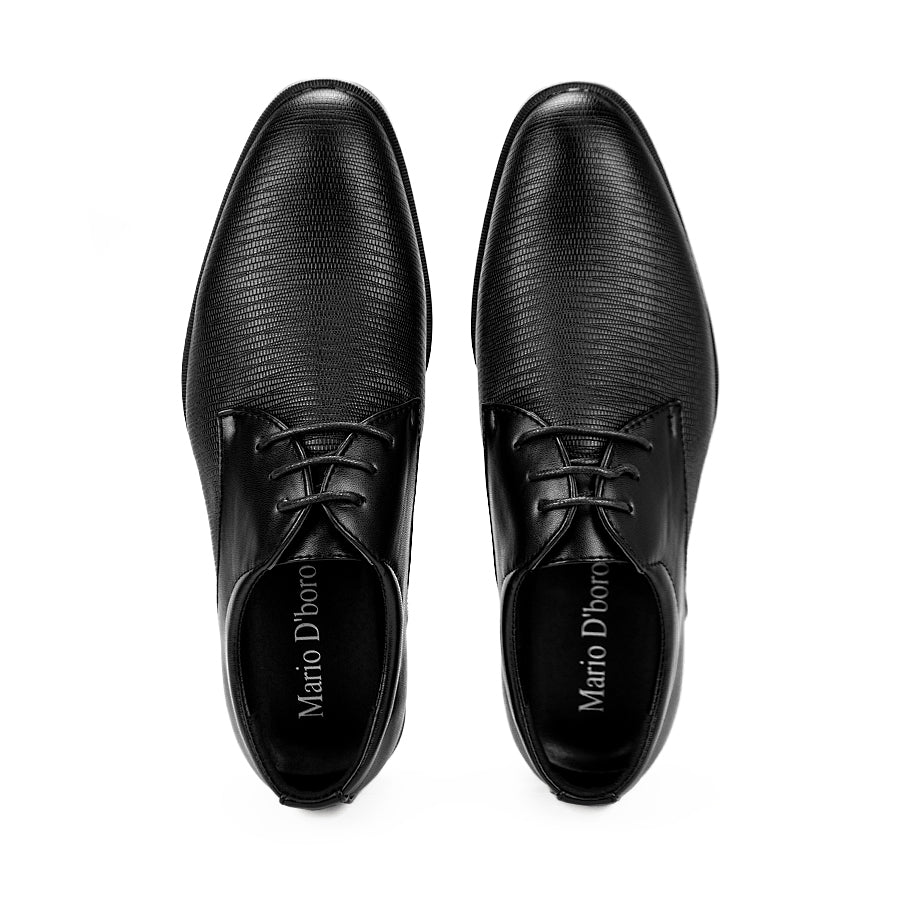 Mario D' Boro Men's Formal Shoes with Lace Mw 22556 Black