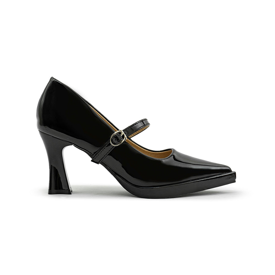 Mario D' Boro Women's Office Pumps LY 29345 - Beige / Black C83