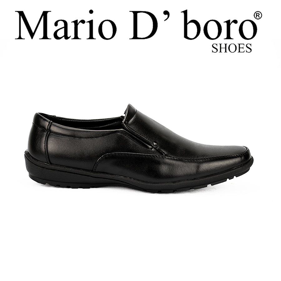 Mario D' Boro Men's Formal Shoes Slip On Mw 22913 Black C23-C32-C45