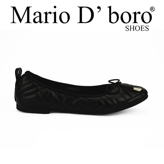 Mario D'Boro Women Ballet Flats Shoes LW 25480 Black C40