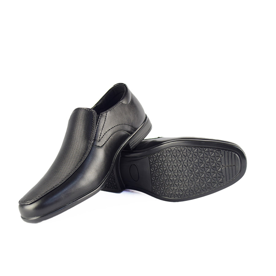 Mario D' Boro Men's Formal Slip ON MX 24701 Black C50