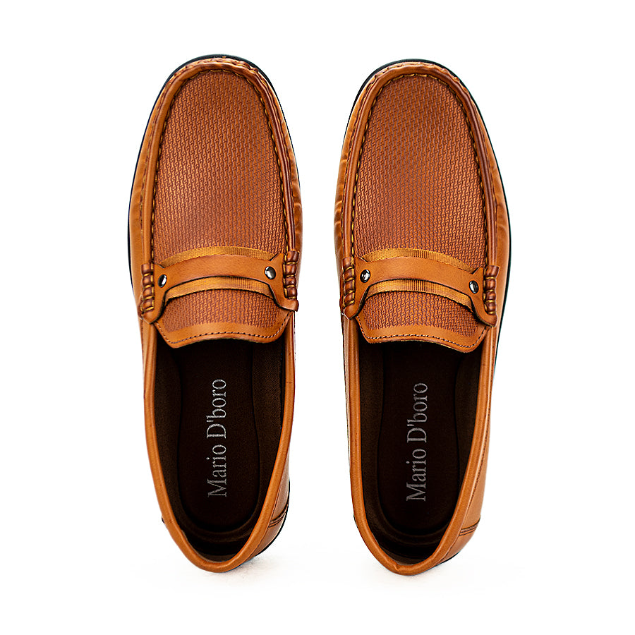 Mario D' Boro Men's Casual Shoes Mv 22173 Navy Blue/Tan