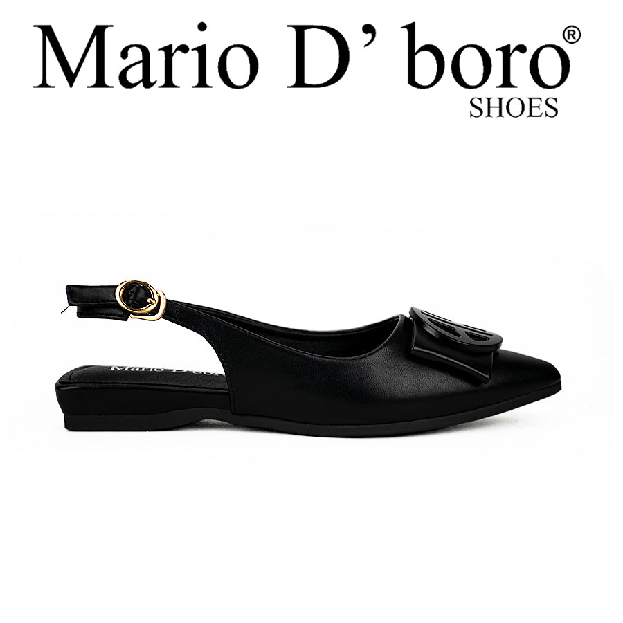 Mario D' Boro Women'sMules Sandals Lv 22569 Beige/Black