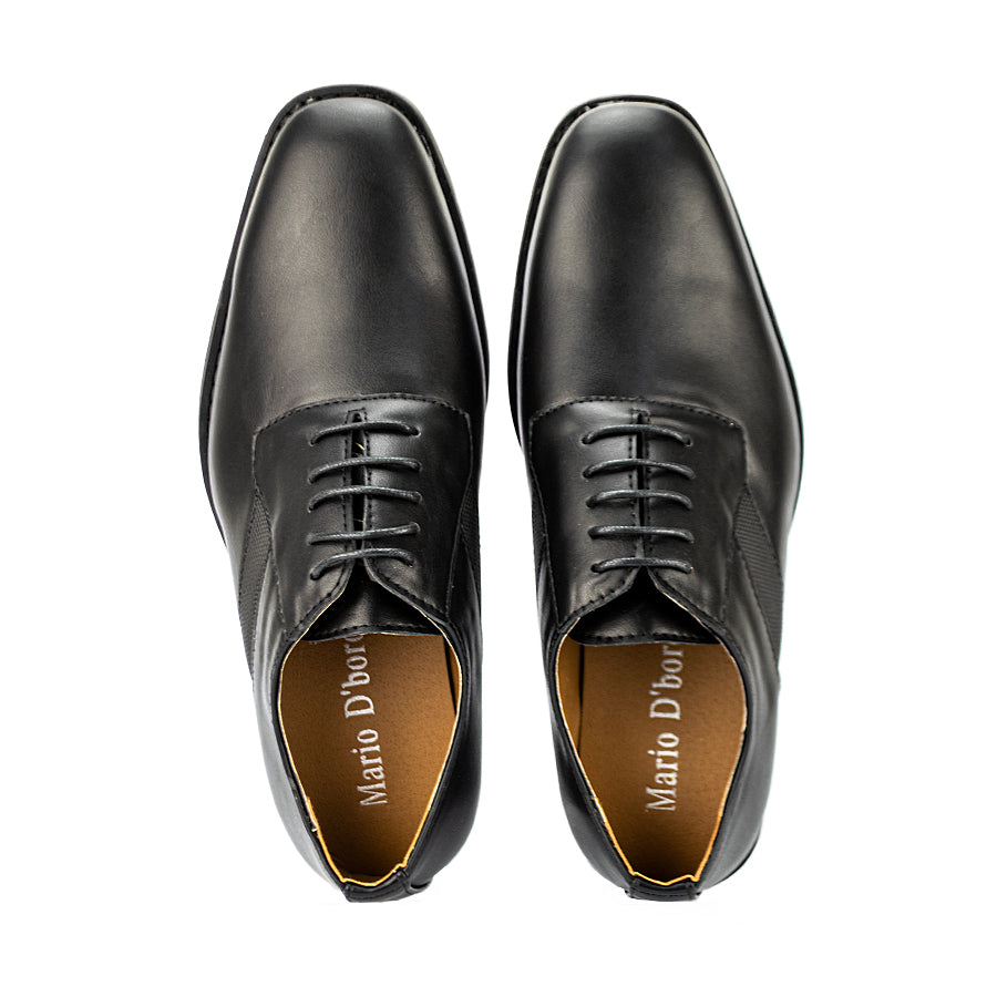 Mario D' Boro Men's Formal Shoes Mw 23049 Black/Tan