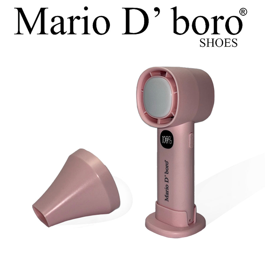 Mario D' Boro Portable Fan Blue/Pink/White