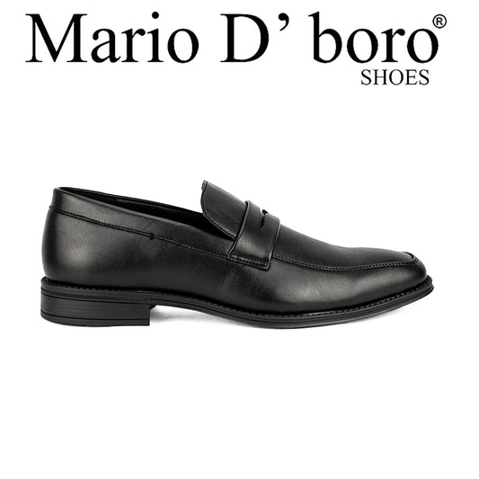 Mario D' Boro Men's Formal Shoes Slip On Mw 22954 Black C30