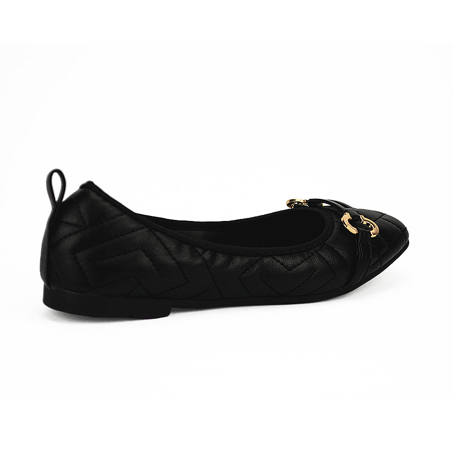 Mario D'Boro Women Ballet Flats Shoes LW 25479 Black C40