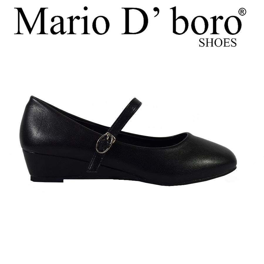 Mario D' Boro Women's College Pumps LX 27230 Black