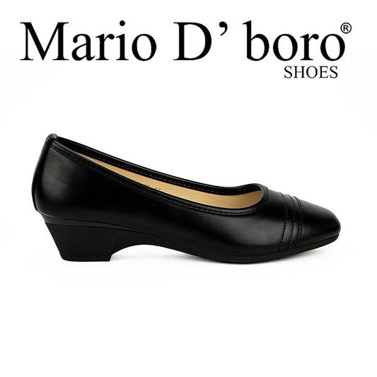 Mario D' Boro Women's Sshs Flats Lv 22165 Black C29